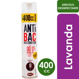 Desinfectantes Antibac aire Lavanda 400cc
