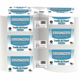 TOALLA PAPEL STRONGER 2 X 200 MTS (INDUSTRIAL)